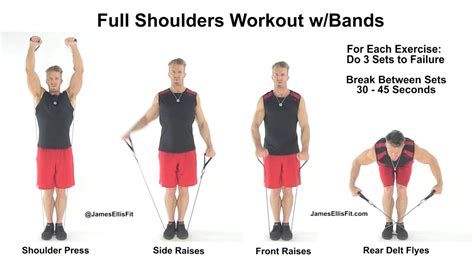 Shoulder Workout With Rubber Bands | EOUA Blog