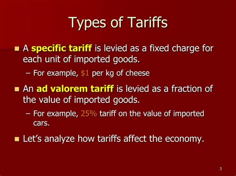 What Are Tariffs Definition And Meaning Market Business