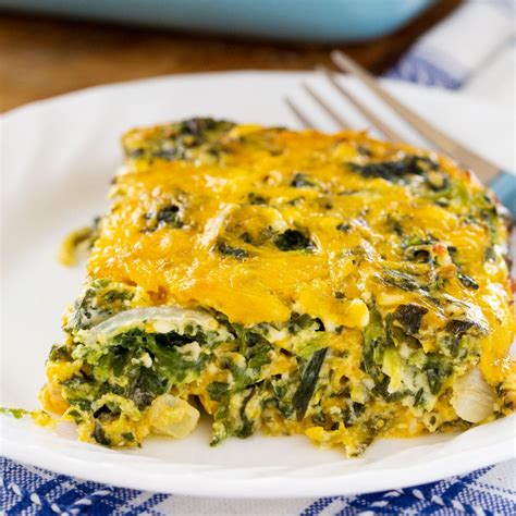 Spinach and Cheese Casserole - Spicy Southern Kitchen