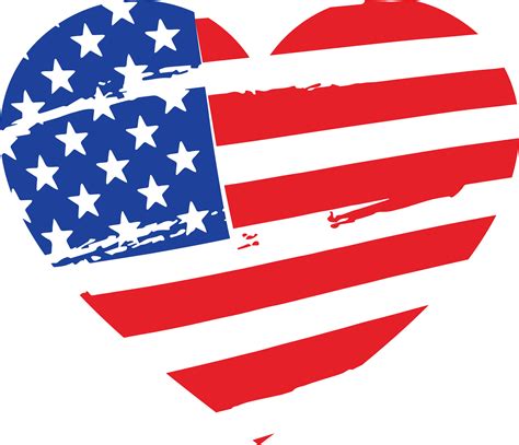 Distressed Flag SVG, American flag Svg, Heart Flag Svg, Vert - Inspire ...