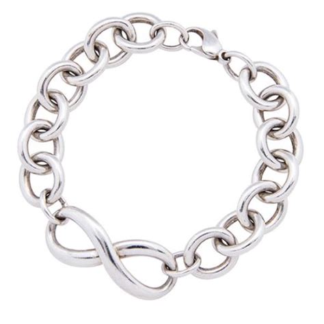 Tiffany & Co. Sterling Silver Infinity Bracelet