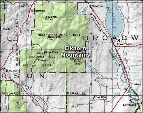 Elkhorn Mountains | The Sights and Sites of America