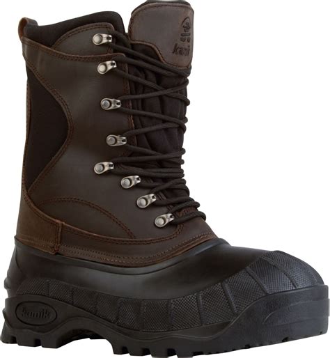 Kamik - Kamik Men's Cody Insulated Waterproof Winter Boots, Dark Brown ...