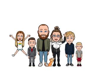 Bitmoji Svg - Etsy UK