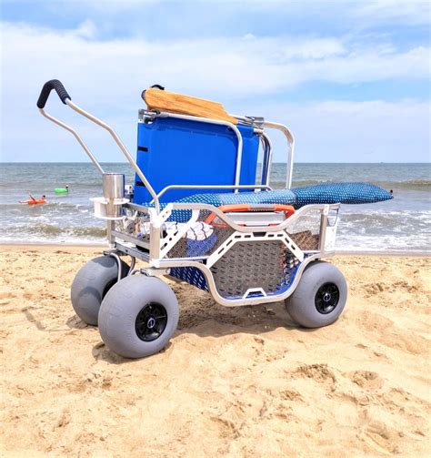 The Spórt II | Beach cart, Beach fishing cart, Beach wagon cart