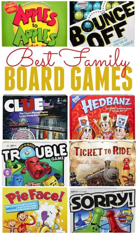 Best Family Board Games | Today's Creative Ideas