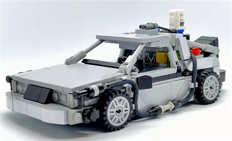 DeLorean Time Machine MOC : r/lego