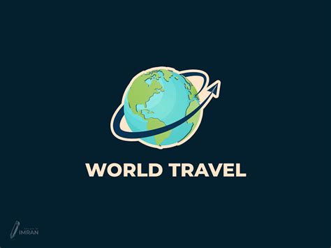 World Travel - Logo Design(Unused) by Imran on Dribbble