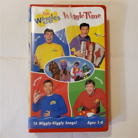 The Wiggles Wiggle Time Vhs