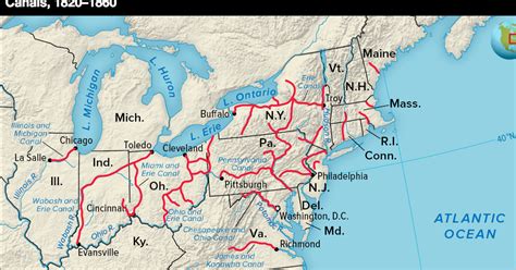 Industrial History: Miami & Erie Canal in Ohio Overview