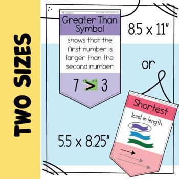 1st Grade Math Word Wall - iReady Math Vocabulary Banner Print/Digital ...