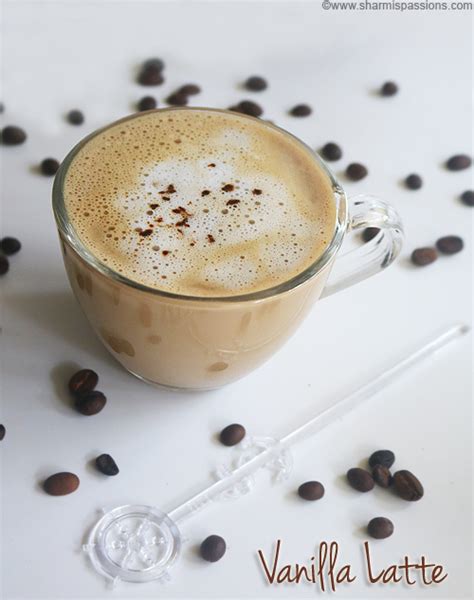 Vanilla latte recipe, Homemade vanilla latte recipe