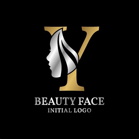 letter Y beauty face initial vector logo design element 16773532 Vector ...