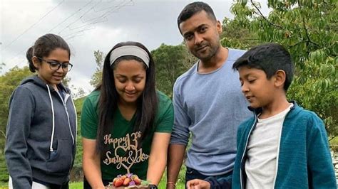 Suriya, Jyotika go on Costa Rican holiday with family. Actress shares ...