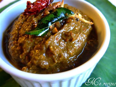 Ma recipes: Taro Leaves Chutney