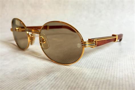 Cartier Giverny Vintage Sunglasses - Large Size - New Old Stock - Full Set