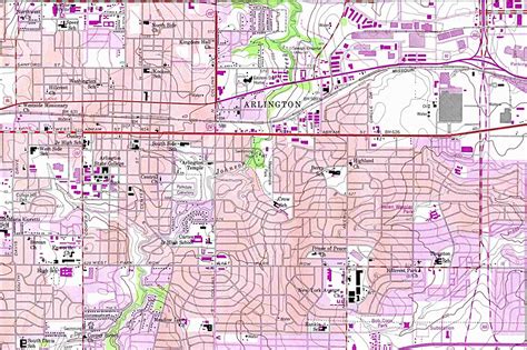 Arlington Map - Arlington Texas • mappery