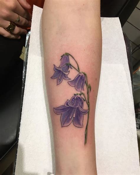 30 Elegant Bluebell Flower Tattoos You Can’t Help Trying | Style VP ...