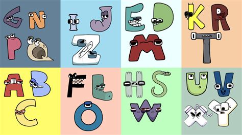 Alphabet Lore in BFB Teams by TheSuperherowhois15 on DeviantArt