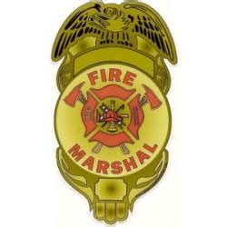 Fire Marshal Stickers, Decals & Bumper Stickers