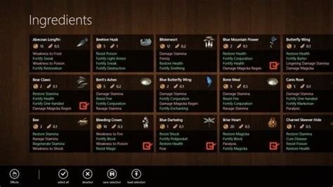 Skyrim Alchemy Recipes | Skyrim, Skyrim potion recipes, Skyrim game