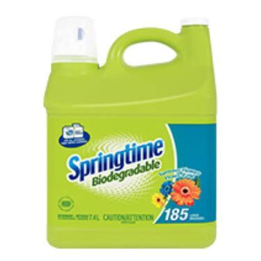 Springtime 2x Concentrated Biodegradable Laundry Detergent reviews in ...