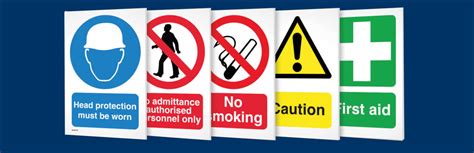 What colors do health and safety signs have to be? | Safety Training ...