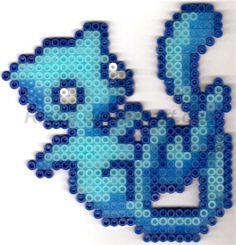 Perler Beads: Shiny Mew by risha on DeviantArt