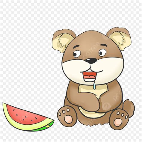 Bear Eat Clipart PNG, Vector, PSD, and Clipart With Transparent ...