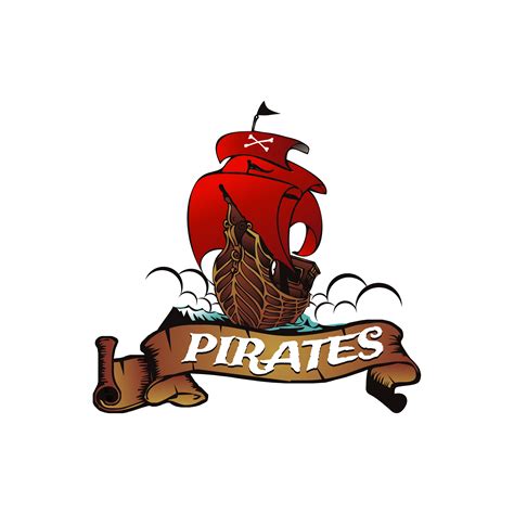 Pirate Ship with Banner 660673 Vector Art at Vecteezy