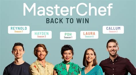 MasterChef Australia Back to Win gets an identity makeover in Week 2 ...