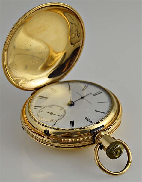 Vintage Elgin Engraved Gold-Filled Pocket Watch | EBTH