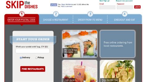 Skip The Dishes.ca! A New Takeout Service in Calgary