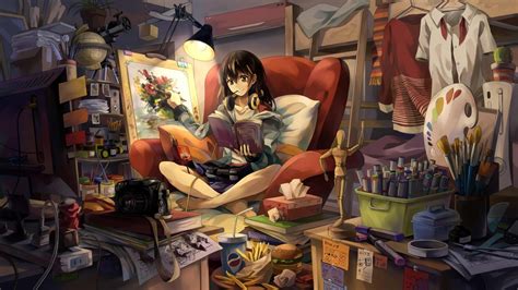 Anime Gamer Girl Wallpapers (68+ images)