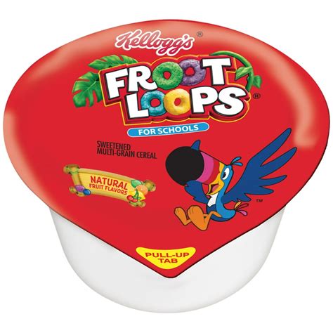 Kellogg’s® Froot Loops® Natural Fruit Flavors Sweetened Multi-Grain ...