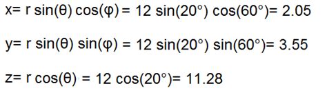 CONVERTING FROM CARTESIAN TO SPHERICAL