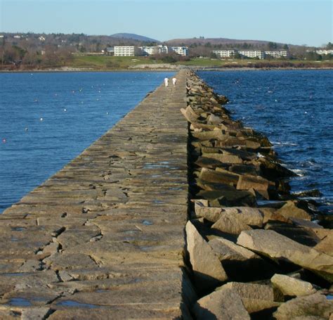 White Cedar Inn Today: Rockland Breakwater Lighthouse