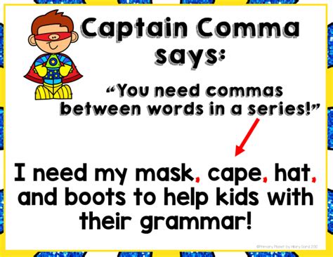 FUN Comma Use | Comma Activities | Comma Use Posters and Worksheets ...