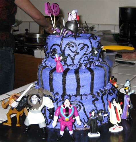 C&J Adventures in Cupcaking: Disney Villains Cake.