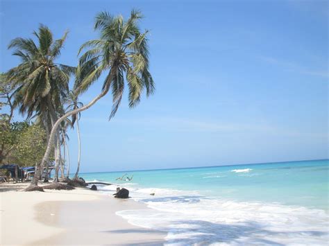 Playa Blanca, one of the most beautiful beaches located south of the ...