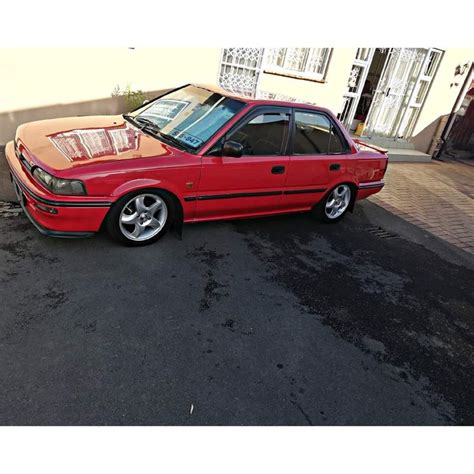 Red Toyota Corolla 86 in 2023