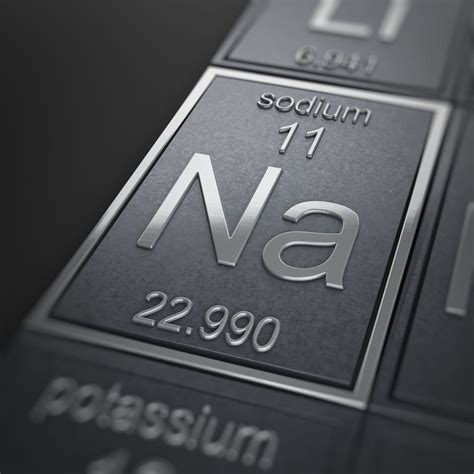 Sodium Element (Na or Atomic Number 11)