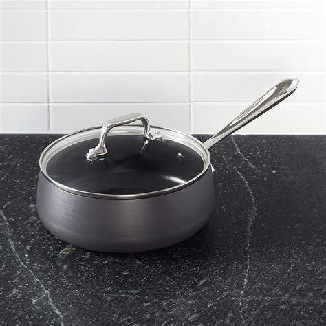 All-Clad HA1 Hard-Anodized Nonstick 2.5-Qt. Saucepan with Lid + Reviews ...