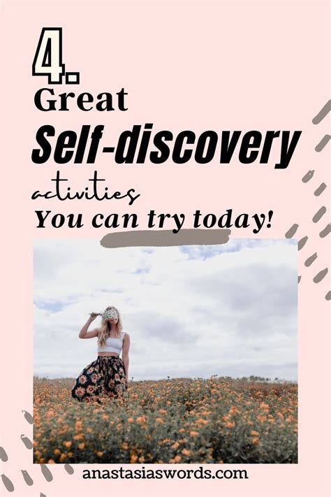 Self-discovery activities. 4 simple self-discovery activities to change ...