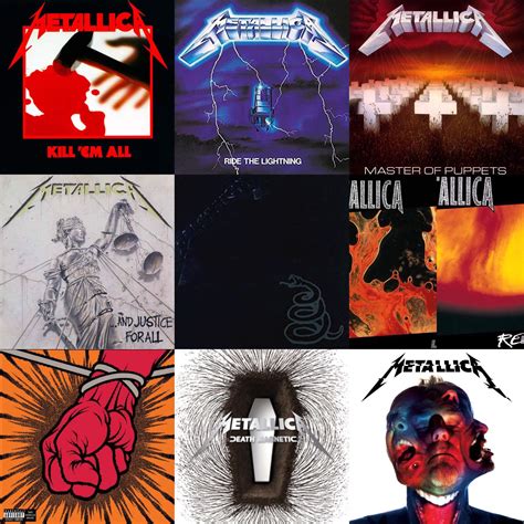 Metallica Discography Ranked | Music Amino