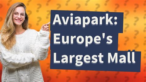 Which is the world's largest mall in Europe? - YouTube