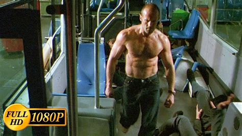 Jason Statham fights on the bus with Darren Bettencourt's mercenaries ...