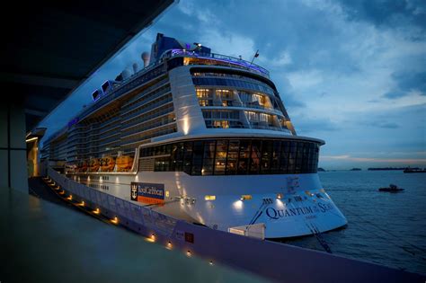 FILE PHOTO: Royal Caribbean's Quantum of the Seas cruise ship docks at ...