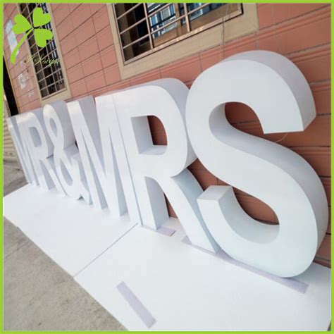 Wholesale Custom Foam Letters Letters for Decoration | IS LED SIGN