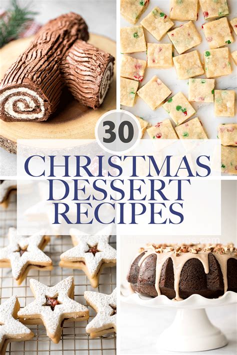 Christmas Dessert Recipes - 65 festive christmas desserts to get you in ...